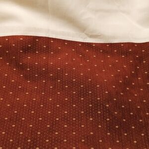 Chenille Textured King Bed Skirt with Split Corners